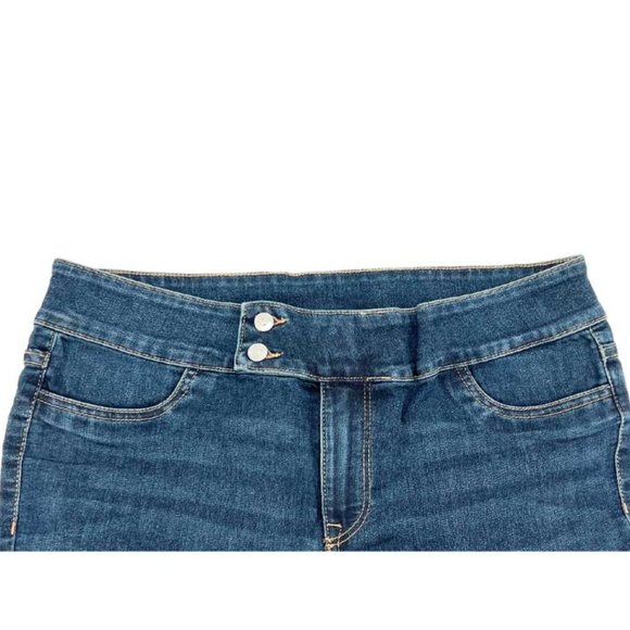 H&M | Women's Flared Low Jeans | Dark Denim | Size 16 - Picture 3 of 3